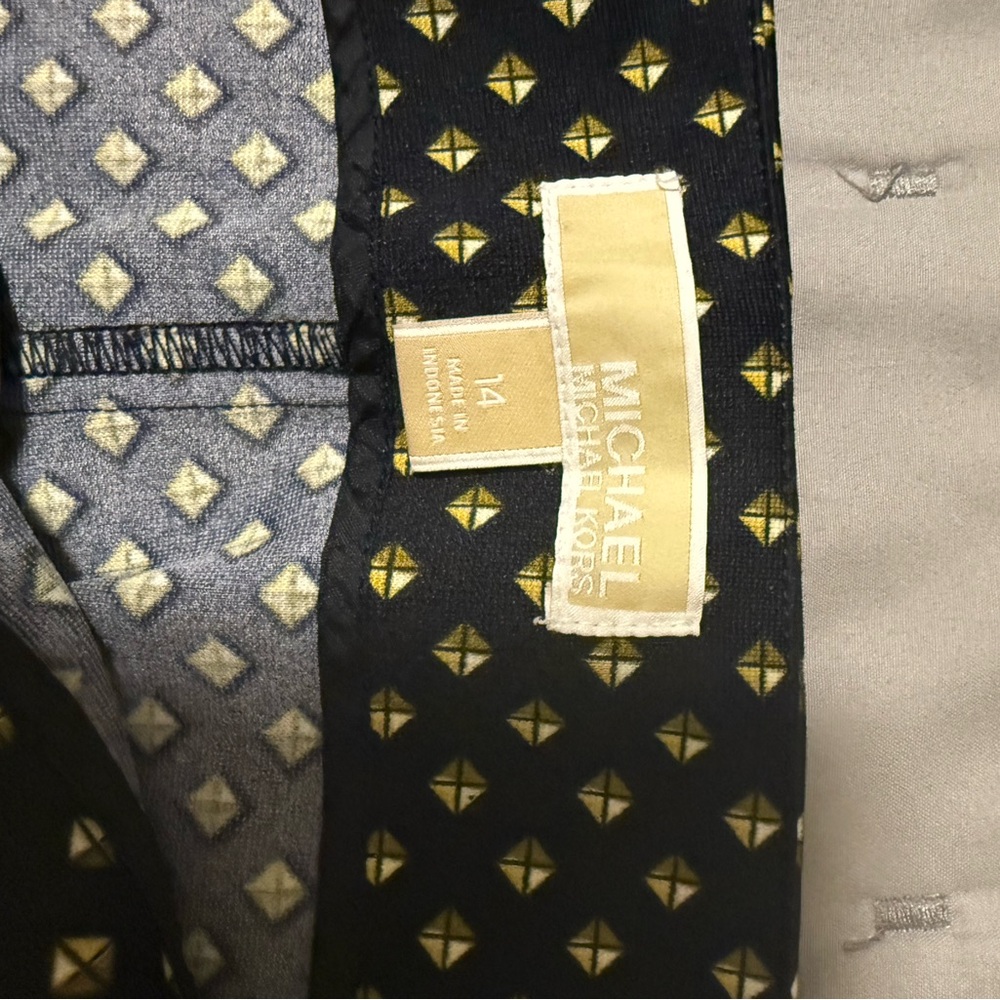 Michael Kors Geometric Pattern Tie